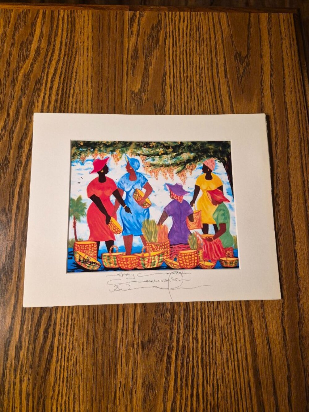 Signed Artist Print by Gary W. Campbell, Pawleys Island, SC - Picture 2 of 7
